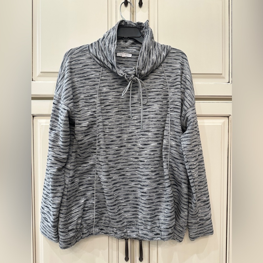 Gray Cowl Neck Women's Sweater